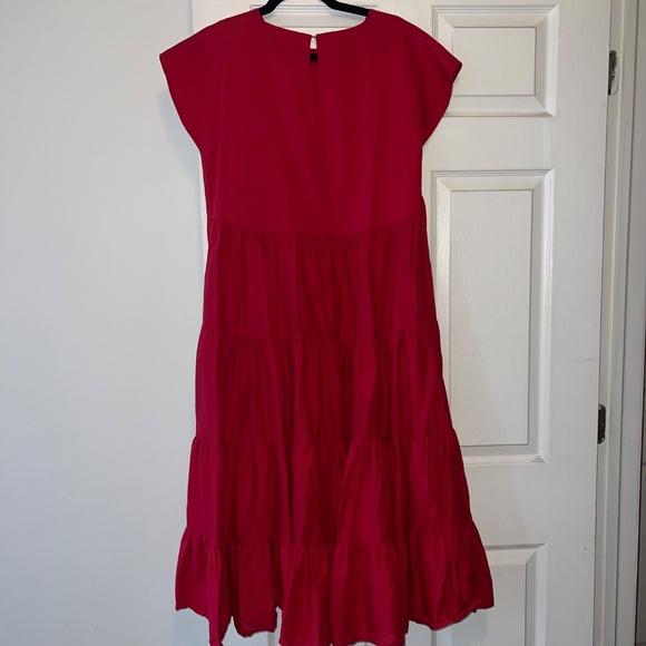 Merlette Tiered Red Dress size small excellent condition - Picture 3 of 3